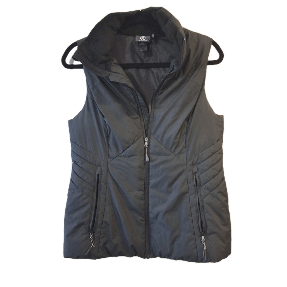 C9 By Champion Black Puffer Vest Women's S Athletic Athleisure Outdoor Preppy